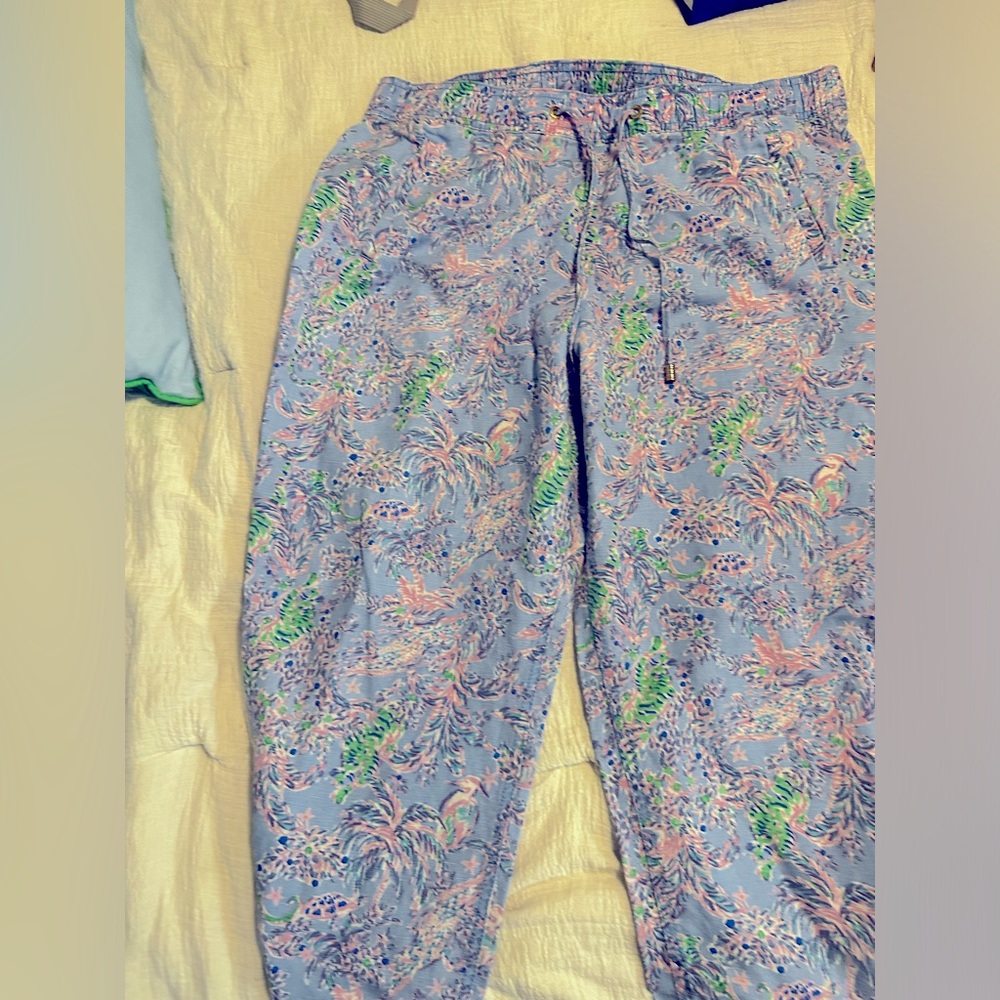 Lilly Pulitzer linen pants